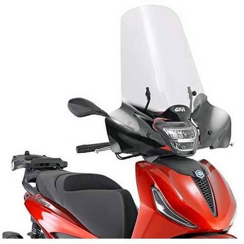 5616A PARABREZZA PIAGGIO BEVERLY 300 HPE DAL 2021 TRASPARENTE | GIVI