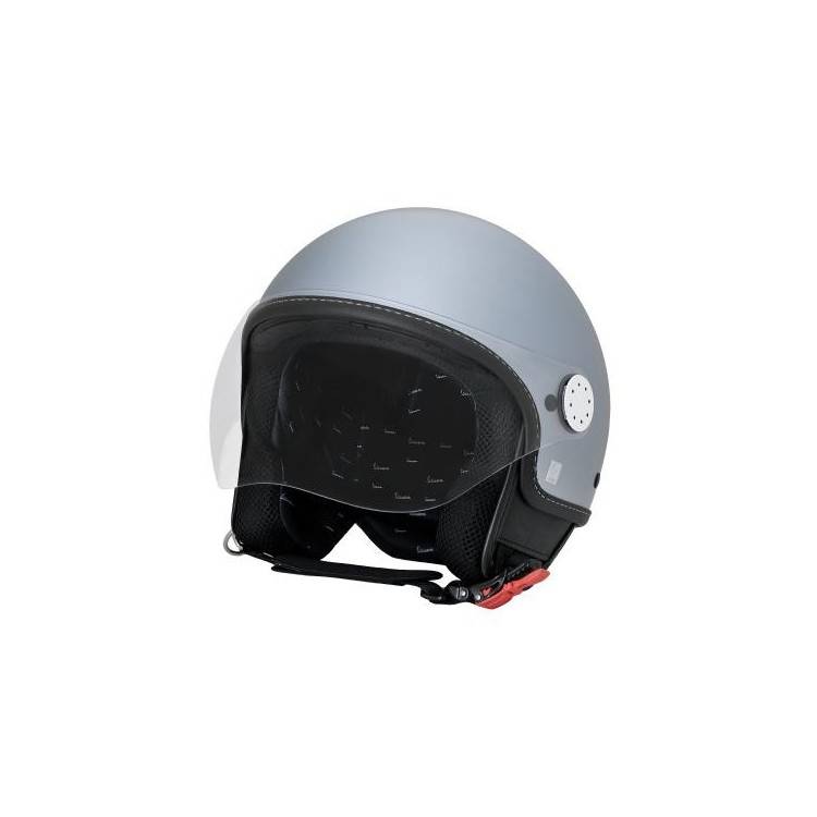 CASCO VESPA VISOR 3 0 GRIGIO AZZUR LUCIDO