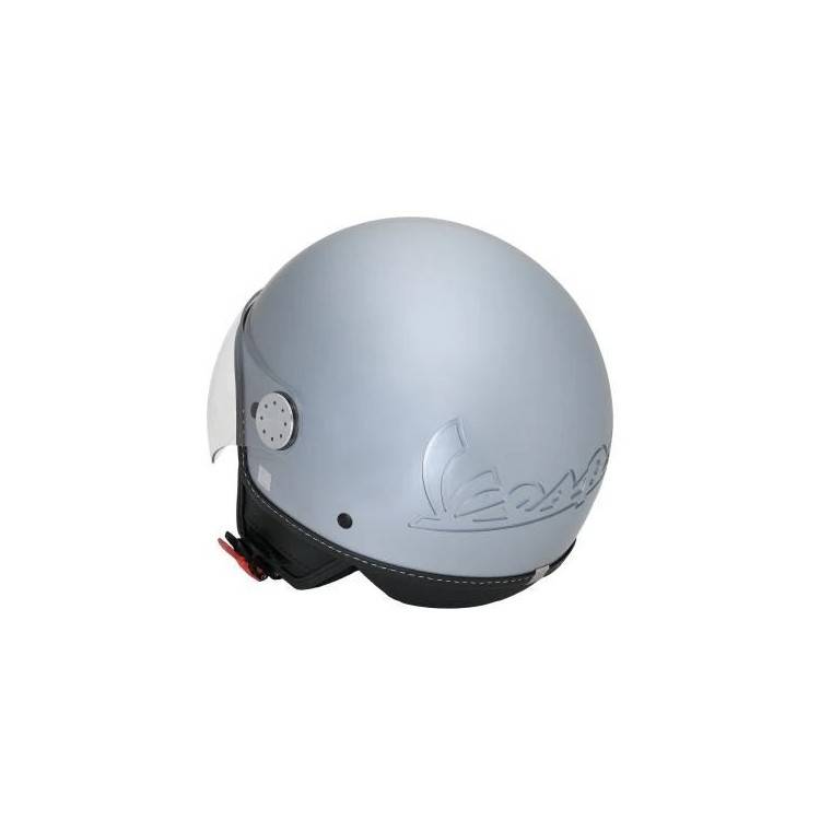 CASCO VESPA VISOR 3 0 GRIGIO AZZUR LUCIDO