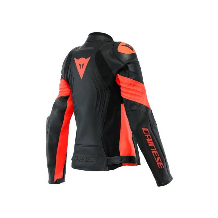 GIACCA RACING 4 LADY BLACK FLUO-RED | DAINESE