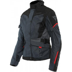 GIACCA TEMPEST 3 D-DRY LADY EBONY BLACK LAVA-RED | DAINESE
