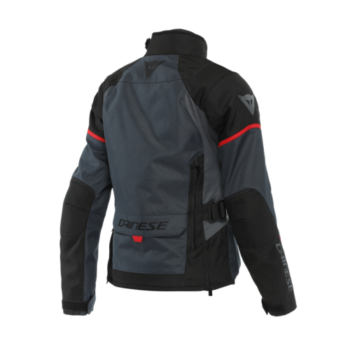 GIACCA TEMPEST 3 D-DRY LADY EBONY BLACK LAVA-RED || DAINESE
