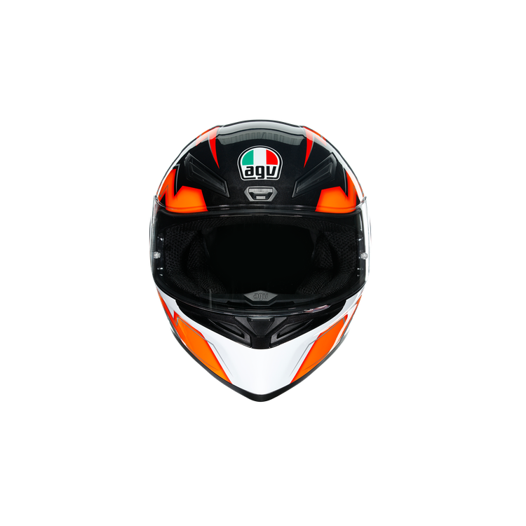 CASCO AGV K1 E2205 MULTI KRIPTON BLACK/ORANGE UNISEX | AGV