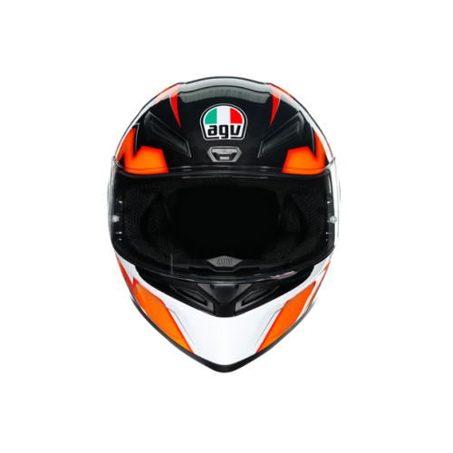 CASCO AGV K1 E2205 MULTI KRIPTON BLACK/ORANGE UNISEX | AGV