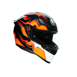 CASCO AGV K1 E2205 MULTI KRIPTON BLACK/ORANGE UNISEX | AGV