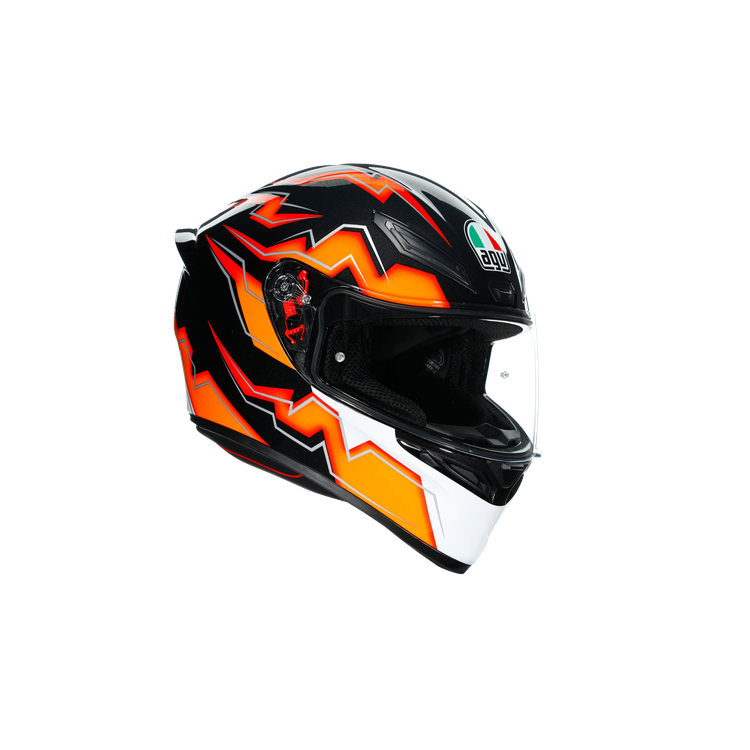 CASCO AGV K1 E2205 MULTI KRIPTON BLACK/ORANGE UNISEX | AGV