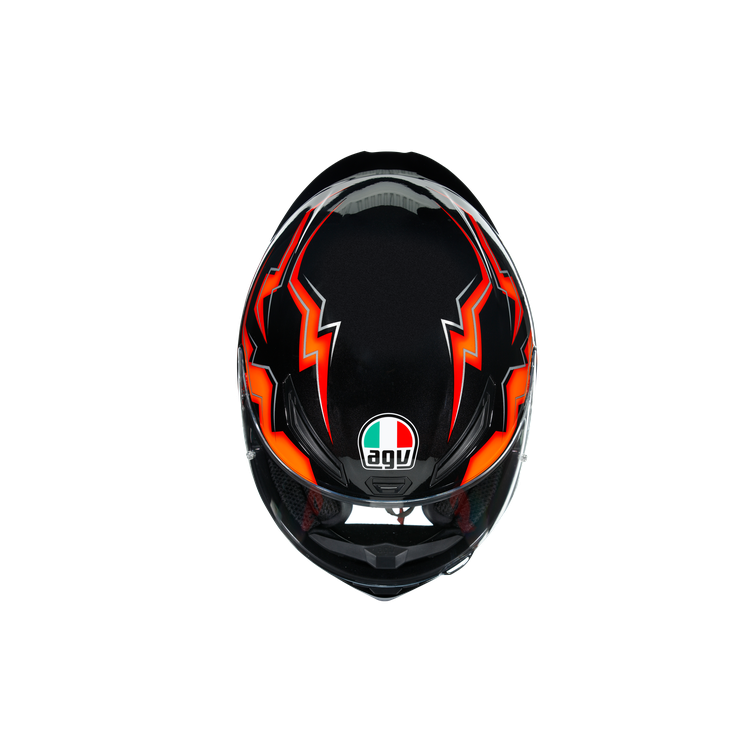 CASCO AGV K1 E2205 MULTI KRIPTON BLACK/ORANGE UNISEX | AGV