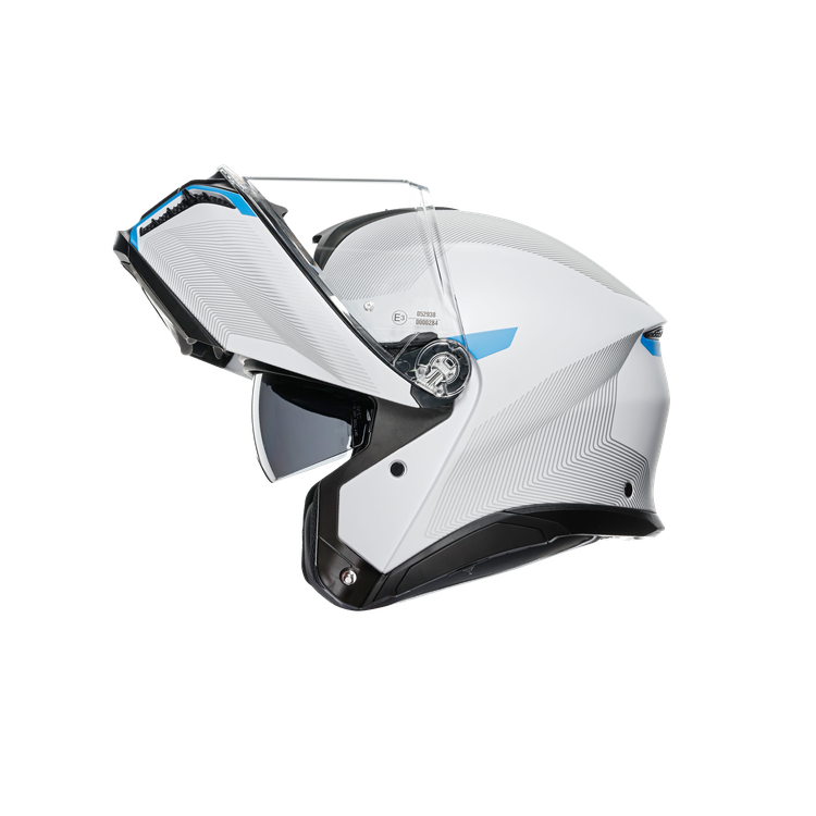 CASCO TOURMODULAR AGV E2206 MULTI MPLK FREQUENCY LIGHT GREY/BLUE U | AGV