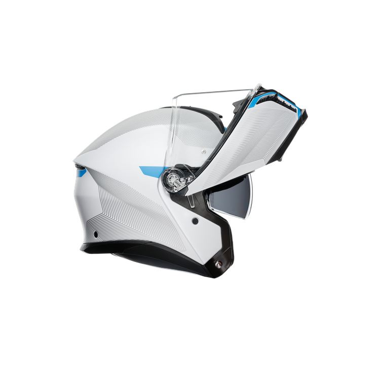 CASCO TOURMODULAR AGV E2206 MULTI MPLK FREQUENCY LIGHT GREY/BLUE U | AGV
