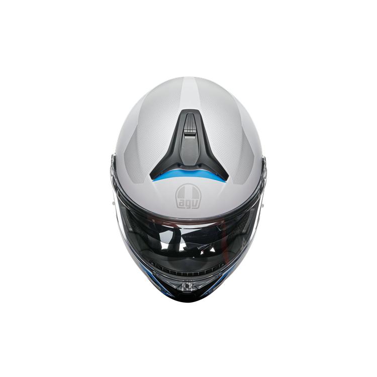 CASCO TOURMODULAR AGV E2206 MULTI MPLK FREQUENCY LIGHT GREY/BLUE U | AGV