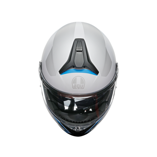 CASCO TOURMODULAR AGV E2206 MULTI MPLK FREQUENCY LIGHT GREY/BLUE U | AGV