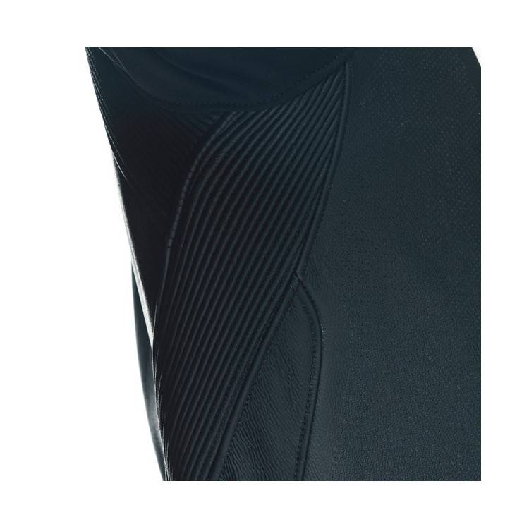 TUTA DA MOTO TOSA PELLE 1 PZ BLACK/BLACK/WHITE || DAINESE