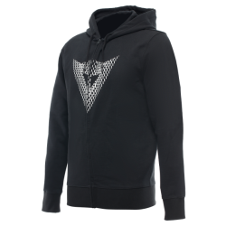 DAINESE HOODIE LOGO BLACK/WHITE