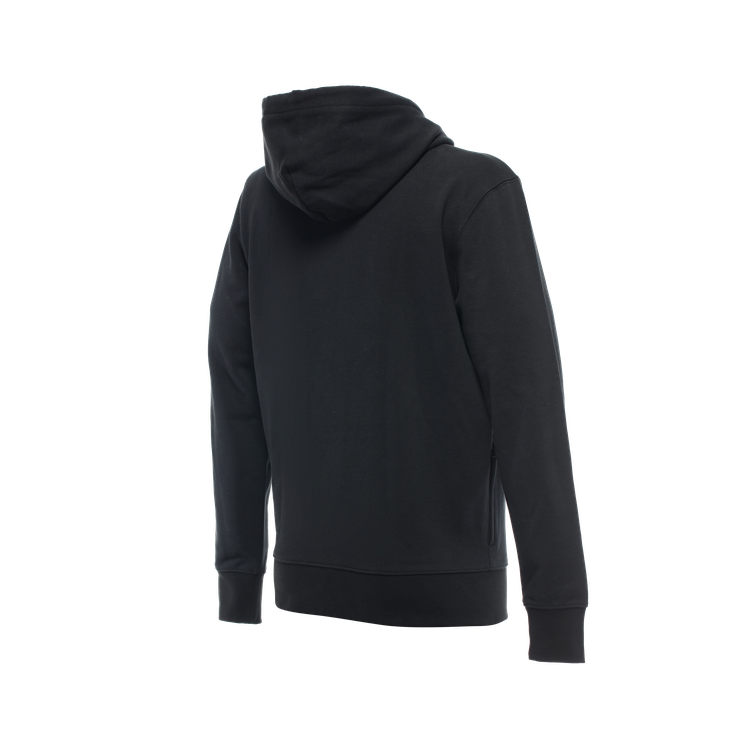 DAINESE HOODIE LOGO BLACK/WHITE