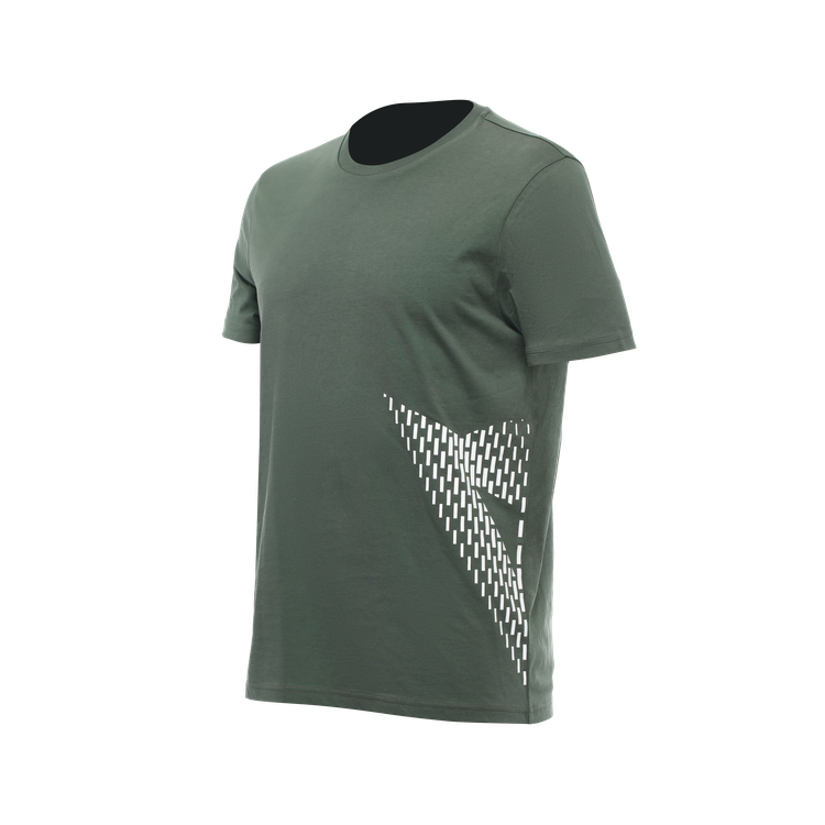 DAINESE T-SHIRT BIG LOGO CLIMBING-IVY/WHITE