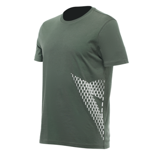 DAINESE T-SHIRT BIG LOGO CLIMBING-IVY/WHITE