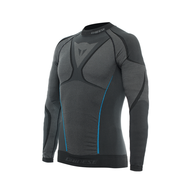 MAGLIA DRY LS BLACK/BLUE | DAINESE