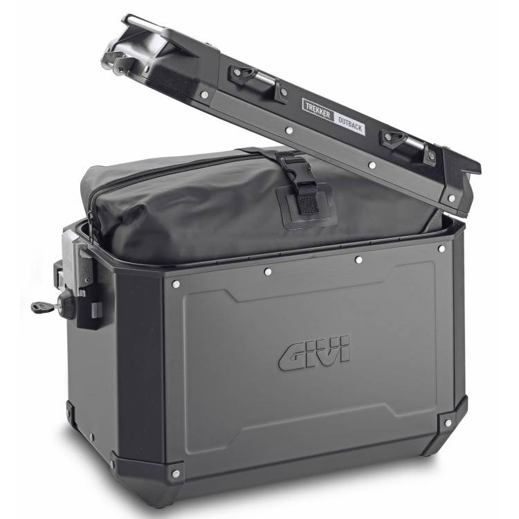 OUTBACK IN ALLUMINIO SINISTRA | GIVIOBKN48BL VALIGIA LATERALE TREKKER