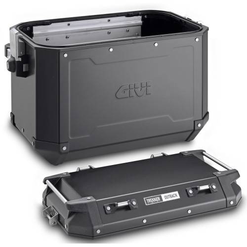 OUTBACK IN ALLUMINIO SINISTRA | GIVIOBKN48BL VALIGIA LATERALE TREKKER