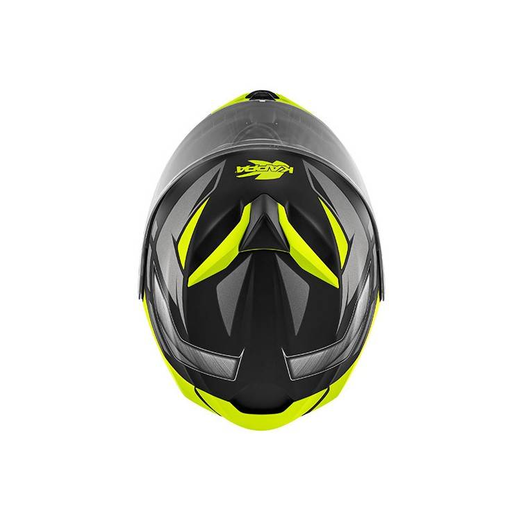 CASCO FLIPUP KV32F STRONG NERO GIALLO OPACO | KAPPA