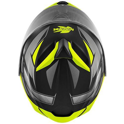 CASCO FLIPUP KV32F STRONG NERO GIALLO OPACO | KAPPA