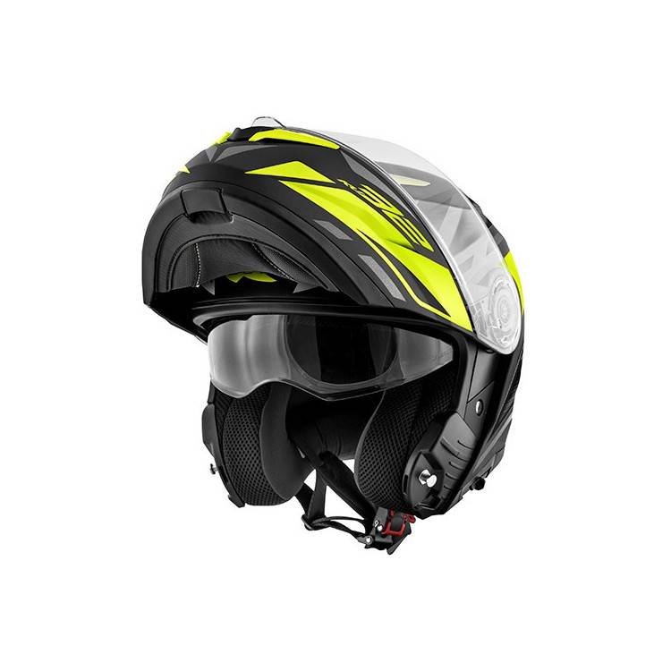 CASCO FLIPUP KV32F STRONG NERO GIALLO OPACO | KAPPA