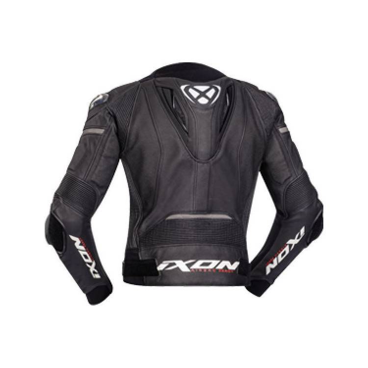 VENDETTA JK EVO NERO ANTRACITE ARANCIONE GIUBBOTTO PELLE UOMO | IXON