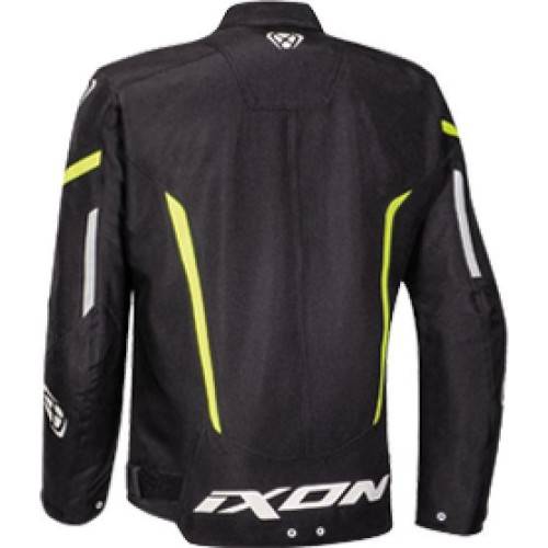 STRIKER NERO BIANCO GIALLO FLUO GIUBBOTTO TESSUTO UOMO | IXON