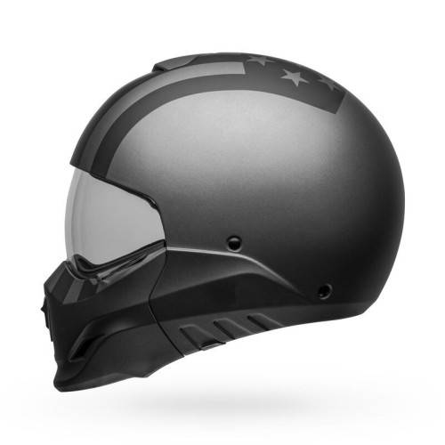 Casco Broozer Solid Matte Gray Black | BELL