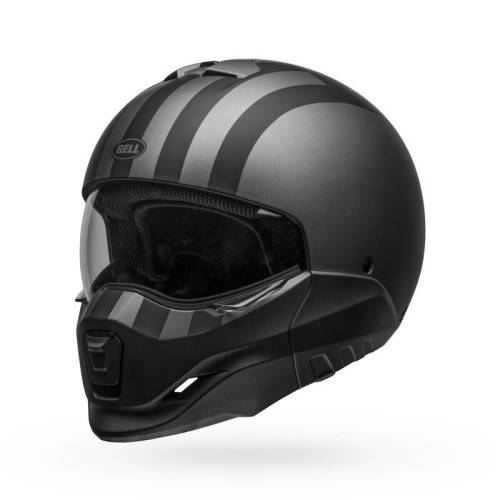 Casco Broozer Solid Matte Gray Black | BELL