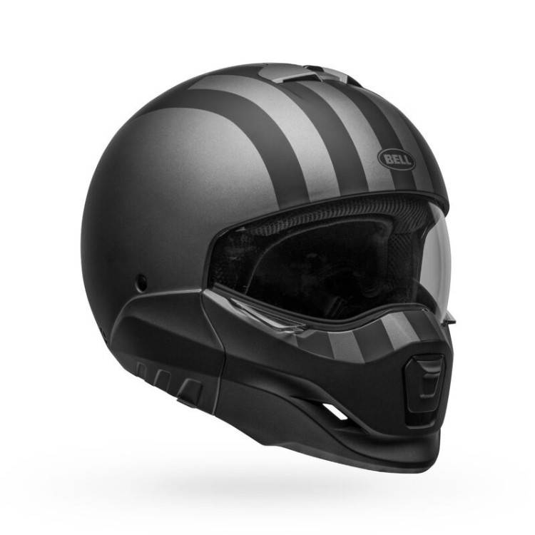 Casco Broozer Solid Matte Gray Black | BELL