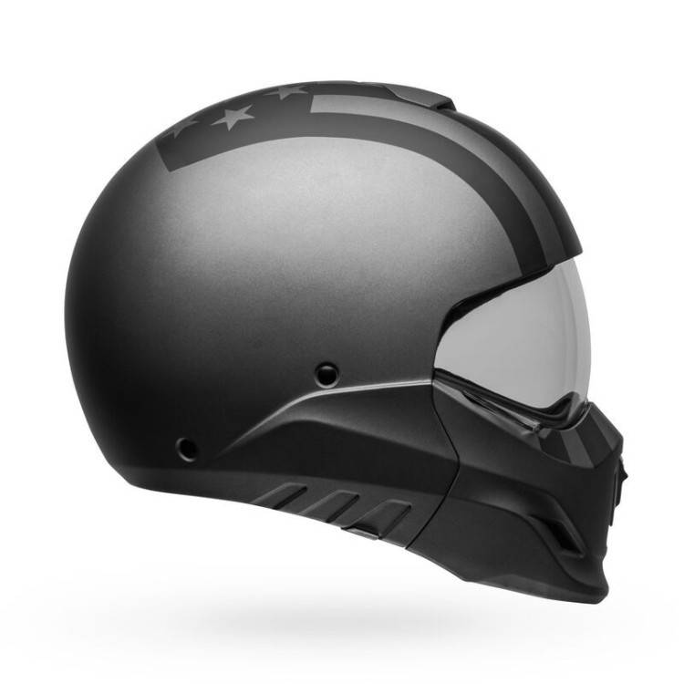 Casco Broozer Solid Matte Gray Black | BELL