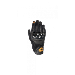 RS4 AIR NERO ARANCIONE GUANTO EST. PELLE TESSUTO | IXON
