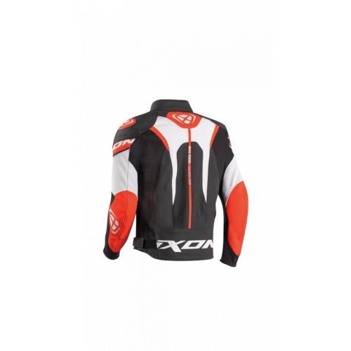 JACKAL JKT BIANCO NERO ROSSO GIUBBOTTO PELLE UOMO | IXON