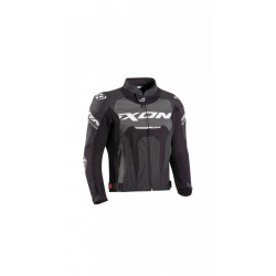 JACKAL JKT NERO ANTRACITE BIANCO GIUBBOTTO PELLE UOMO | IXON