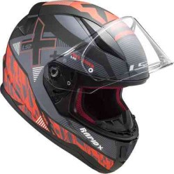 CASCO FF353 RAPID XTREET MATT BLACK RED | LS2