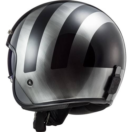 CASCO LS2 OF601 BOB LINES BLACK JEANS  | LS2