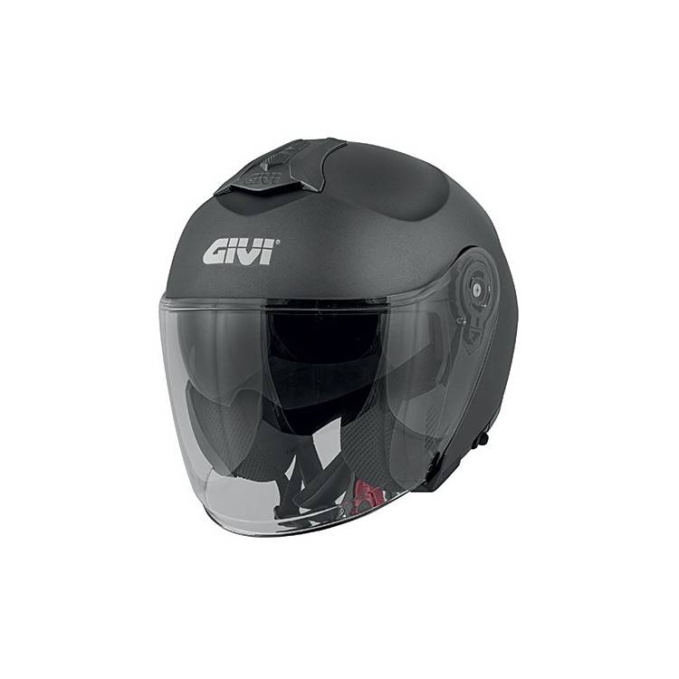 CASCO JET X.22 PLANET MONOCOLORE TITANIO | GIVI | HX22BG768