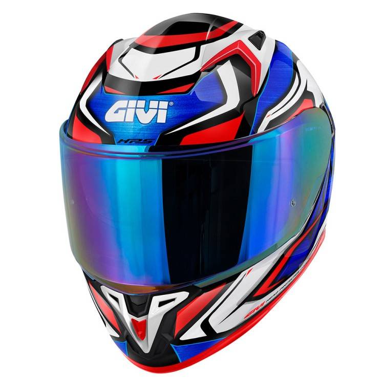 CASCO INTEGRALE 50.9 ATOMIC BIANCO BLU ROSSO | GIVI | H509FATLR