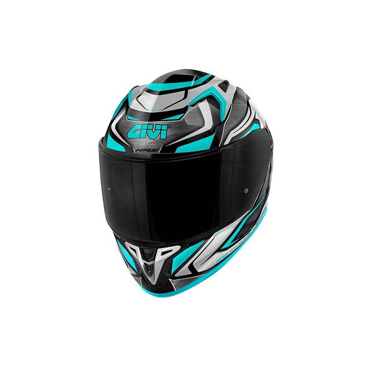 CASCO INTEGRALE 50.9 ATOMIC TITANIO ARGENTO BLU | GIVI | H509FATPT