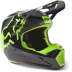 CASCO OFFROAD FX YOUTH V1 XPOZR HELMET DOT ECE BLACK GREY | FOX RACING