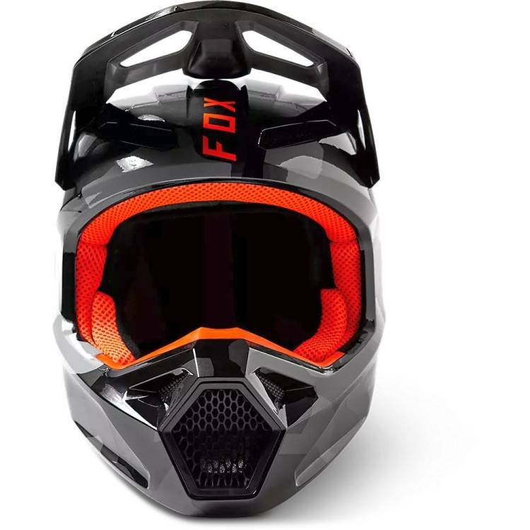 CASCO OFFROAD FX V1 BNKR HELMET DOT ECE GREY CAMO | FOX RACING
