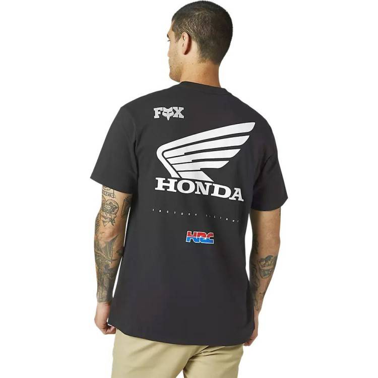 T-SHIRT FX HONDA WING SS PREMIUM TEE BLACK | FOX RACING