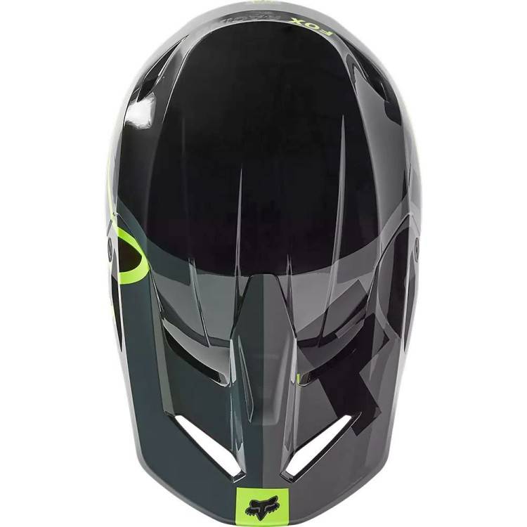 CASCO OFFROAD FX YOUTH V1 XPOZR HELMET DOT ECE BLACK GREY | FOX RACING