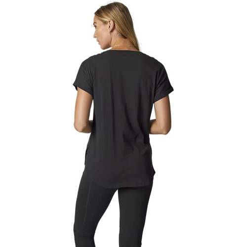 FX WOMENS BOUNDARY SS TOP BLACK PINK | FOX RACING
