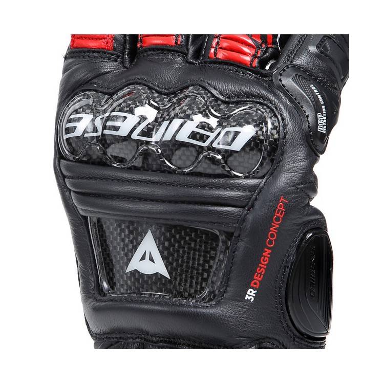DRUID 4 GUANTI BLACK LAVA-RED WHITE MAN | DAINESE