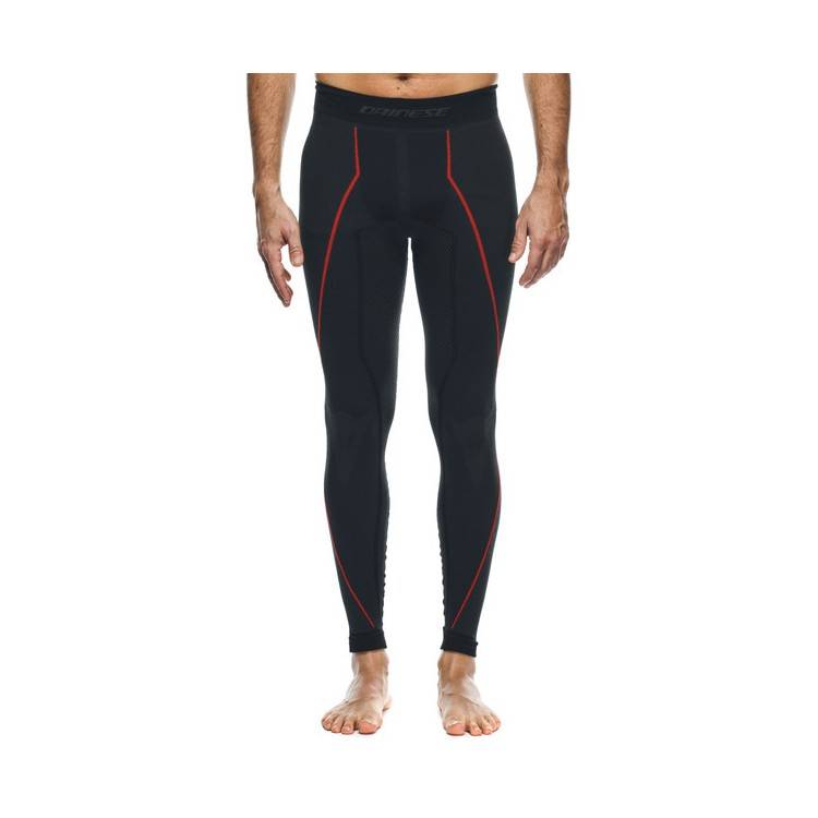 THERMO PANTS BLACK RED MAN | DAINESE