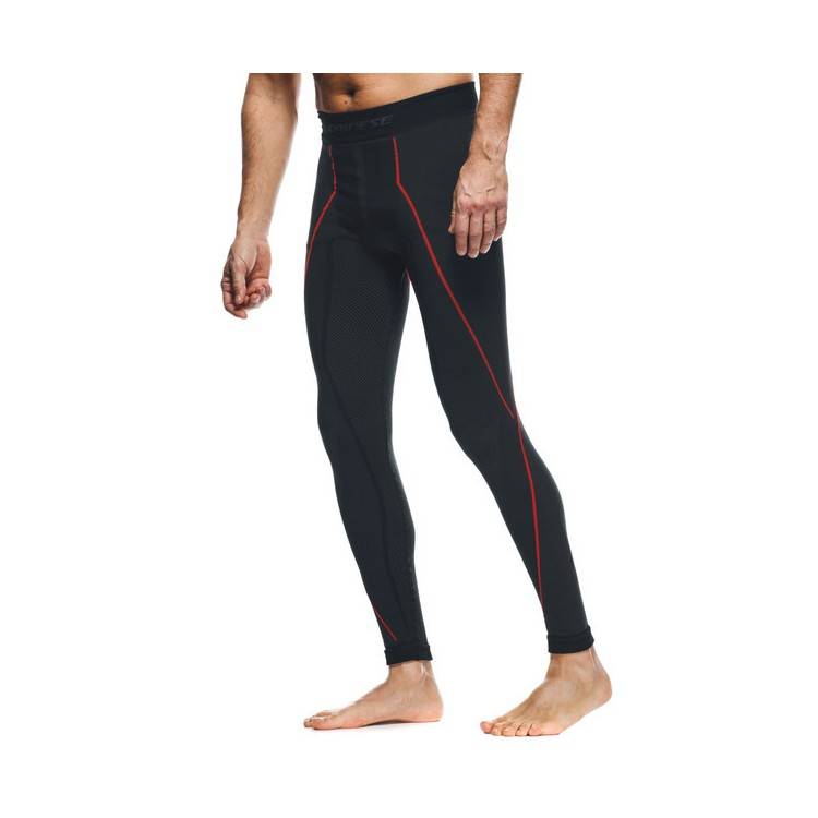 THERMO PANTS BLACK RED MAN | DAINESE