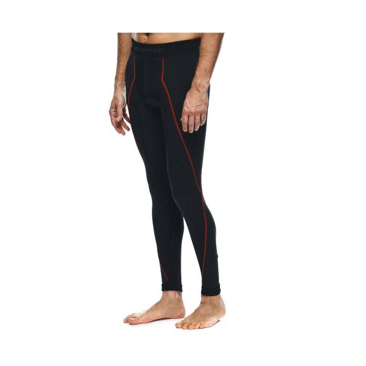 THERMO PANTS BLACK RED MAN | DAINESE