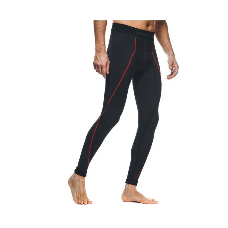 THERMO PANTS BLACK RED MAN | DAINESE